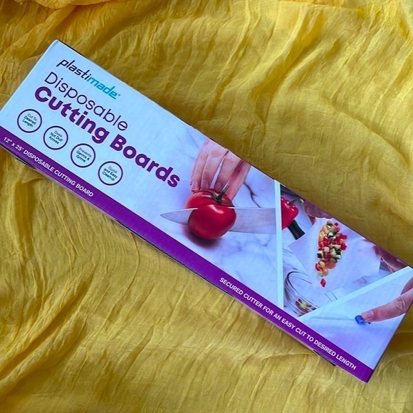 Brand New Disposable Plastic Cutting Board Flexible Kitchen Cooking Prep - Picture 7 of 12